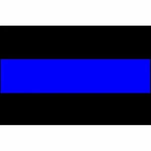 25 CALCOMANÍAS FINAS DE APLICACIÓN DE LA LEY LÍNEA AZUL 1 1/4" x 1" calcomanía reflectante de policía -25 - Imagen 1 de 1