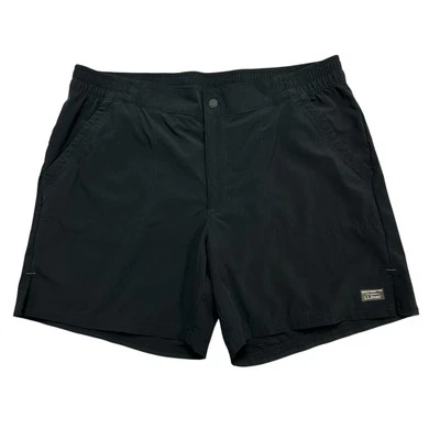 Pantalones Cortos LL Bean Mujer 14 Negros Aire Libre Senderismo UPF 50+ Ligeros Gorpcore Usados en Excelente Condición Foto 1 de 4
