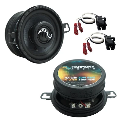Fits Buick Regal 1984-1987 Rear Dash Replacement Harmony HA-C35 Premium Speakers - Изображение 1 из 3