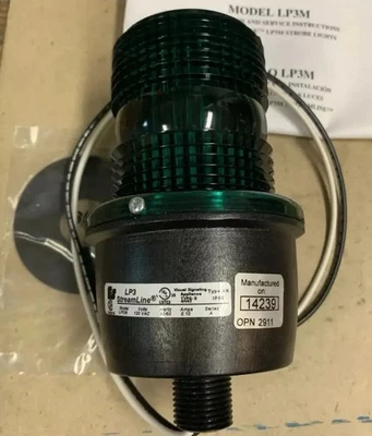 Luz estroboscópica Federal Signal LP3M-120-G StreamLine - verde Foto 1 de 4