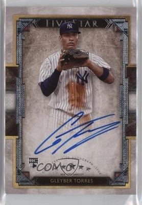 2018 Topps Five Star Gleyber Torres #FSA-GT Rookie Auto RC - Image 1 of 2