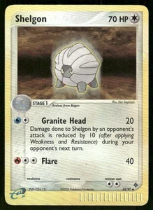 Pokemon Tcg Shelgon [Reverse Holo] #42 Pokemon Dragon LP - Picture 1 of 2