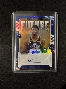 2020-21 Panini Absolute Udoka Azubuike Rookie Future Auto Blue /25 RC Jazz - Picture 1 of 3