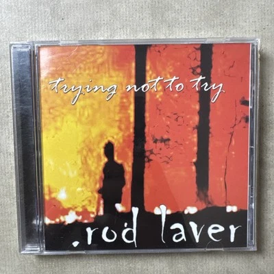 ROD LAVER Trying Not To Try CD Sleeping Giant Records Christian Music Hip Hop - Image 1 of 4