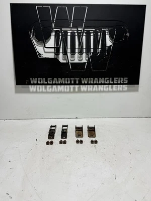 03-06 Jeep TJ Wrangler Asiento Trasero Striker Soportes de Montaje con Pernos OEM QH 3YY Foto 1 de 4