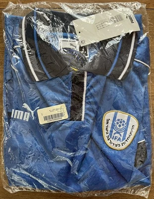 Israel Football Soccer Jersey Shirt Puma 2000 Home Large NEW IN BAG WITH TAGS - Image 1 of 4