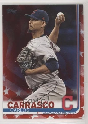 Topps Independence Day 2019/76 Carlos Carrasco #501 Foto 1 de 2