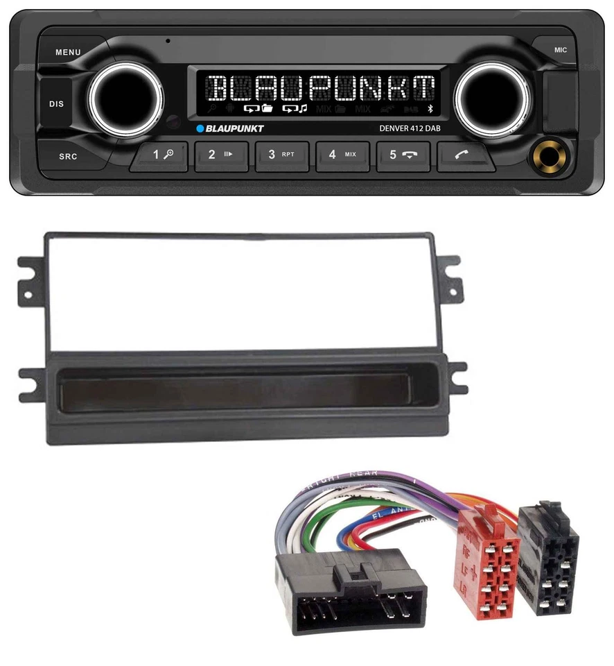Blaupunkt Bluetooth DAB MP3 USB Autoradio für Kia Clarus Carens FL Carnival Spor - Bild 1 von 4