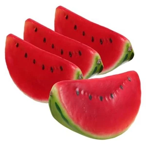 Verwenden Simuliertes Wassermelonenmodell Lebense Wassermelonenscheiben - Photo 1/14
