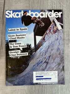 Skateboarder Magazine Volume 13 #12 August 2004 Lakai Muska The Gonz Tom Penny - Picture 1 of 18