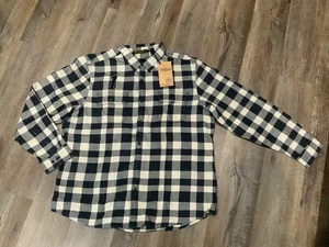Nuova camicia da campeggio Harley-Davidson 96010-20VM da uomo a quadri bufalo vestibilità slim taglia 2XL - Foto 1 di 9