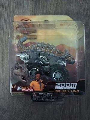 НОВЫЙ! Автомобиль с электроприводом Jurassic World Dominion Zoom Riders Ankylosaurus - Изображение 1 из 2