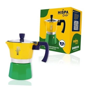Stovetop Espresso Coffee Maker Moka Pot, 3 Espresso Cups (6 oz.), 3 Cup - Picture 1 of 7