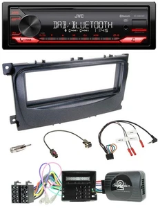 JVC Bluetooth USB DAB Lenkrad Autoradio für Ford Mondeo S-Max 2007-14 Can-Bus sc - Bild 1 von 10