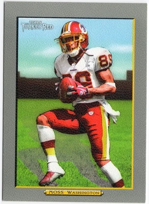 2005 Topps Turkey Red - Santana Moss #109 WASHINGTON COMMANDERS - Image 1 of 2