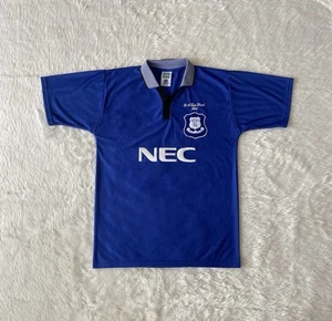Everton 1995 Home Football Shirt Score Draw Retro Soccer Jersey Size L - Picture 1 of 9