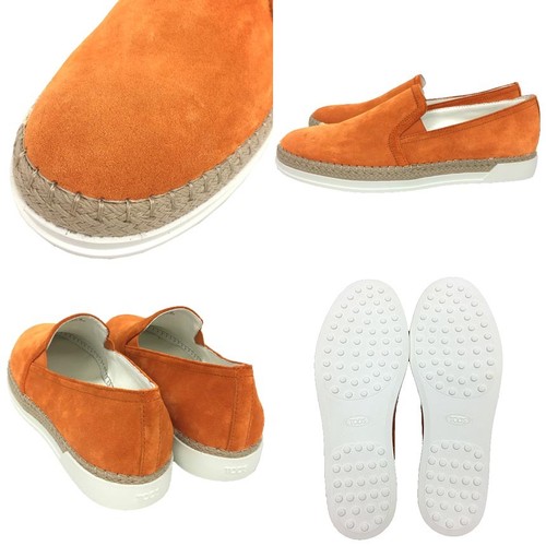 TOD’S TOD'S scarpe basse scamosciate sneakers XXW0TV0J97ZHG0G613 GOMMA RAFIA TV PANTOFOLA PELL