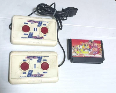 Famicom HYPER OLYMPIC With HYPER SHOT Controller Boxed RC800 Konami [Acceptable] - Image 1 of 4