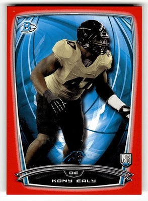 2014 Bowman #36 Kony Ealy Rookies Rainbow Red #/199 - Image 1 of 2