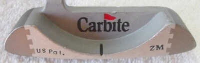 CARBITE ZM PUTTER 35.5" - TRUE TEMPER STEEL SHAFT - CARBITE GRIP - HEAD COVER - Image 1 of 4