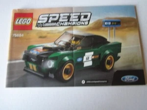 Lego Speed Champions Bauanleitung Instruction 75884 Ford Mustang - Bild 1 von 1