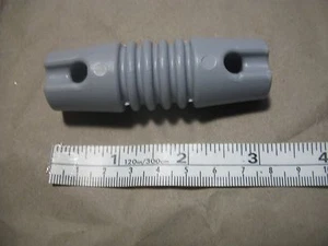 FOUR (4) SOLID GRAY NYLON DOG BONE ANTENNA END INSULATORS. USA MADE. SHIPS FAST - Picture 1 of 2
