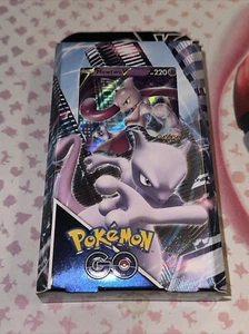 Pokemon TCG Pokemon Go Mewtwo V Starter Pack 60 cards Mint Condition USA - Picture 1 of 2