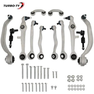 Kit de brazos de control delanteros superiores e inferiores 12x 2000-2008 para Audi A4 Quattro B6 B7 3,2 L Foto 1 de 4