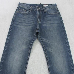 Jag Jeans Mens W34 L30 Blue Classic Relaxed Straight Denim - Picture 1 of 7