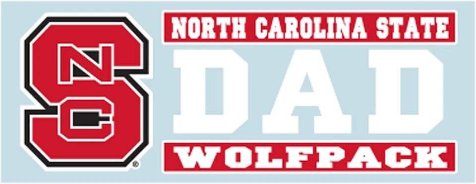 NC State University Dad Decal - Image 1 of 1