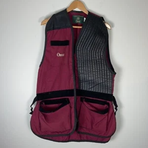 Orvis XL Red Black Shooting Vest - Picture 1 of 5