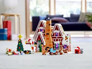 LEGO Creator Gingerbread House Set (10267) Pre-owned Complete, No Box - Picture 1 of 3