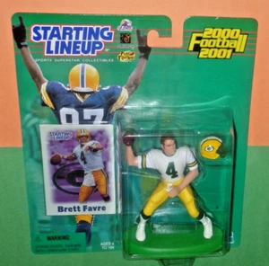 2000 BRETT FAVRE Green Bay Packers #4 final Starting Lineup HOF - Picture 1 of 3