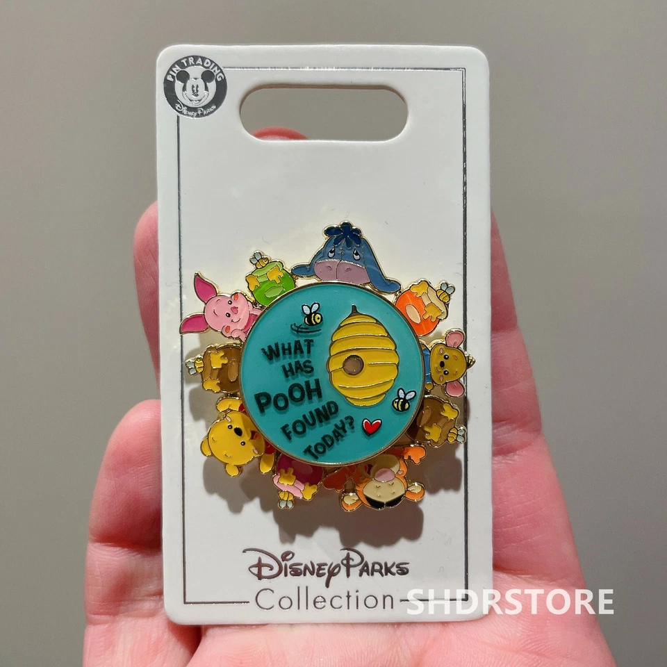 Disney Pin auténtico Winnie the pooh spinner exclusivo de Disneyland Foto 1 de 1