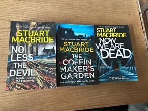 Stuart Macbride, Bundle Of 3 x Books, Coffin Maker’s, Now We Are DEAD (PB) WD13 - Picture 1 of 13