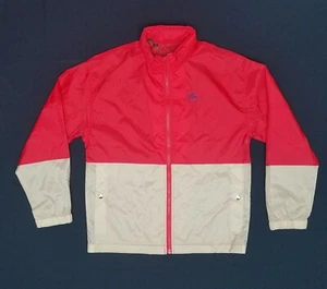 Chaqueta cortavientos de golf pequeña vintage años 80 IZOD for Her LACOSTE con capucha bloques de colores - Imagen 1 de 12