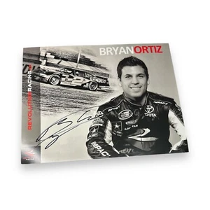 Bryan Ortiz Signed Autograph 8.5x11 Promo Photo! Puerto Rican Auto Racing Driver - Picture 1 of 2