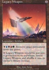 MTG-1x-Heavy Play, English-Legacy Weapon-Apocalypse