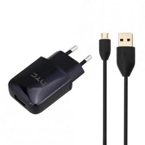 HTC CARICABATTERIE ORIGINALE TC-P900 MICROUSB PER ONE M7 M8 DUAL SIM EYE WINDOWS - Foto 1 di 3