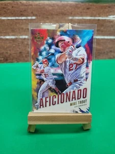 2020 Panini Diamond Kings AFICIONADO Los Angeles Angels Mike Trout A-7 - Picture 1 of 2