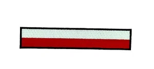 Polen Polska Polish BIKER RACING FLAG PATCH Rucksack ABZEICHEN AUFBÜGELN BESTICKT - Bild 1 von 1
