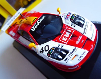 1/43 Minichamps McLaren F1 GTR EMI Team Davidoff 4th 24 Hrs Le Mans 1998 - Imagen 1 de 4