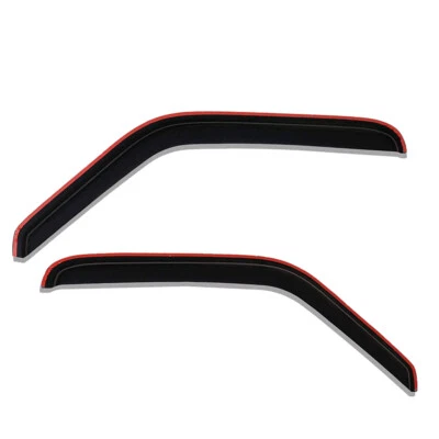 For 1992-2006 Ford E150 E250 E350 In-Channel Window Vent Visors Sun Rain Guards Foto 1 de 4