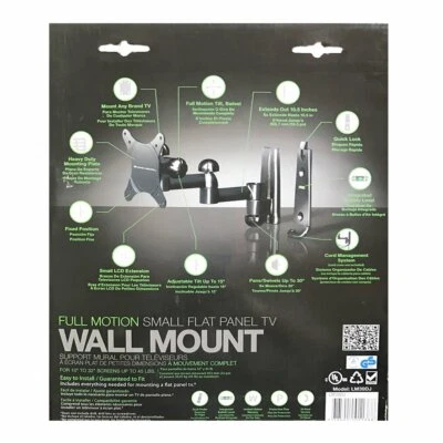 Dual Arm Full Motion Plus Flat Panel Mount NEW - Image 1 of 4