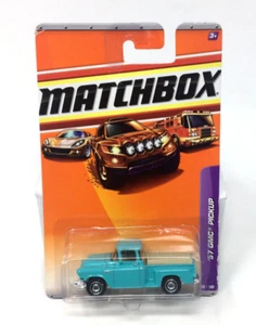 Matchbox 2010 MBX '57 GMC Stepside Pickup - Teal - Picture 1 of 12