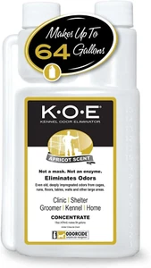 Thornell Odor Eliminator 16Oz Concentrate – K.O.E. Apricot Odor Eliminator for S - Picture 1 of 15