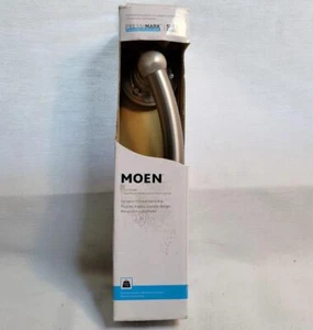 MOEN Press and Mark 8" x 1" Concealed Screw Curved Assist Bar in Brushed Nickel - Picture 1 of 1
