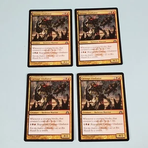 4x Carnage Gladiator - Dragon's Maze - 61/156 Uncommon - MTG Magic The Gatherin - Picture 1 of 3