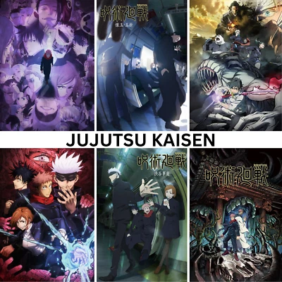Jujutsu Kaisen Anime Complete TV Season 1, 2, Movie English Dub DVD Free Ship US - Image 1 of 4