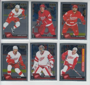 16/17 OPC Platinum Detroit Red Wings 6 Cards w/RC - Zetterberg Tatar Mantha RC + - Picture 1 of 2